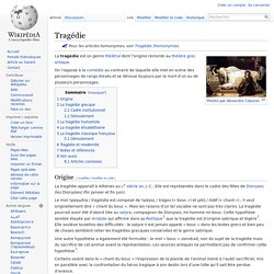 Tragédie