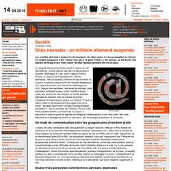 Sites néonazis : un militaire allemand suspendu