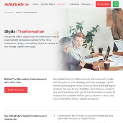 Digital transformation consulting services in Singapore - InfoStride