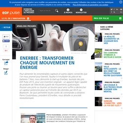 EnerBee : transformer chaque mouvement en énergie
