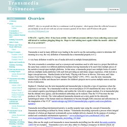 Transmedia Resources