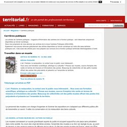 Travailler dans un musée