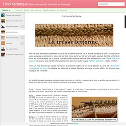 La tresse lettonne