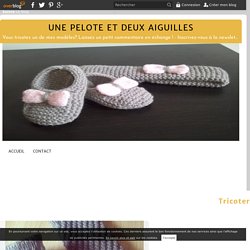 Tricoter des guêtres en côtes diagonales - Une pelote et deux aiguilles