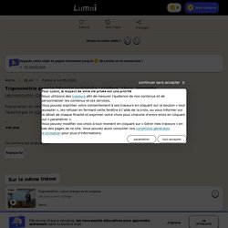 Trigonométrie dans le triangle rectangle : cosinus, sinus, tangente (14 mai) - Vidéo Maths