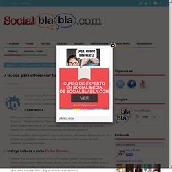 7 trucos para diferenciar tu perfil Linkedin