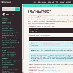 Creating a Project