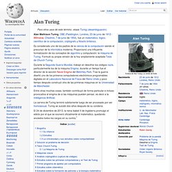 Alan Turing
