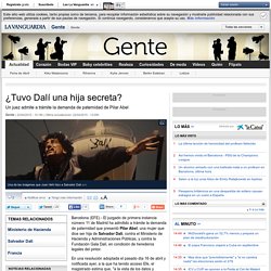 ¿Tuvo Dalí una hija secreta?
