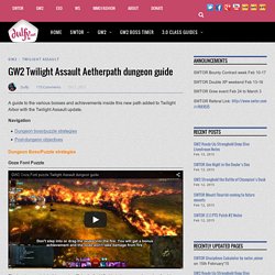 GW2 Twilight Assault Aetherpath dungeon guide