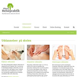 Uddannelse indenfor alternativ behandling i Viborg
