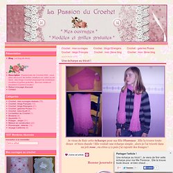 Une écharpe au tricot !