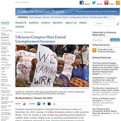 5 Reasons Congress Must Extend Unemployment Insurance
