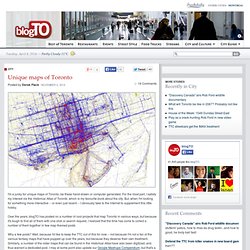 Unique maps of Toronto