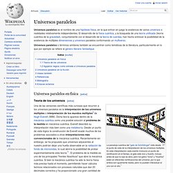 Universos paralelos