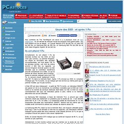 Usure des SSD : et après 1 Po