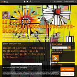 vidéo 3005 : Quels outils utiliser pour la peinture sur galets ? - toutes les techniques.