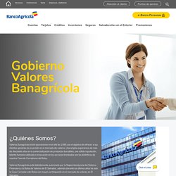 Valores Banagricola