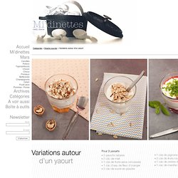 Variations autour d'un yaourt