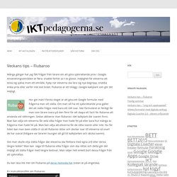 Veckans tips – Flubaroo