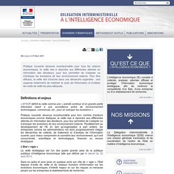 Délégation interministérielle à l'intelligence économique