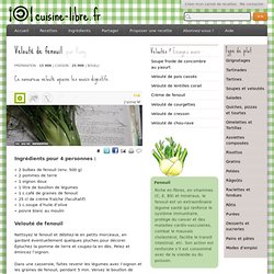 Velouté de fenouil