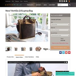 New! VertiGo 2.0 Laptop Bag – WaterField Designs