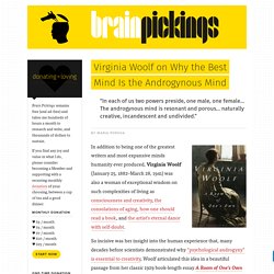 Virginia Woolf on Why the Best Mind Is the Androgynous Mind