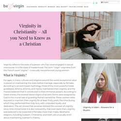 Virginity in Christianity – All you Need to Know as a Christian - Virginity Now