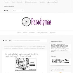 La virtualidad y el exterminio de la realidad según Baudrillard