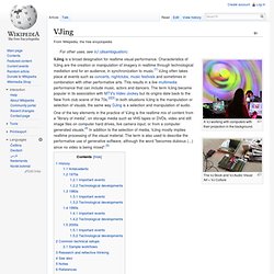 VJing
