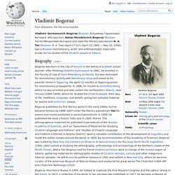 Vladimir Bogoraz