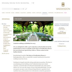 Waddesdon Manor - The Dairy