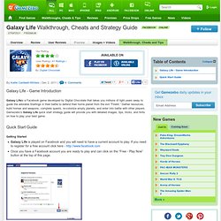 Galaxy Life Walkthrough Cheats and Strategy Guide