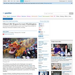 China's Mr Xi goes to wary Washington