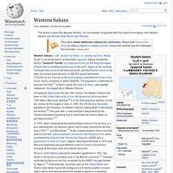 Western Sahara