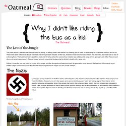 Why I didn't like riding the bus as a kid