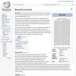Berenice (cuento)
