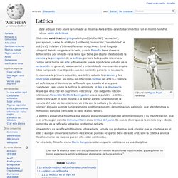 Estética