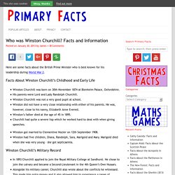 Who was Winston Churchill? Facts and Information