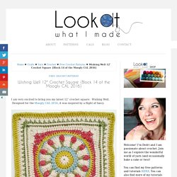 Wishing Well 12" Crochet Square {Block 14 of the Moogly CAL 2016}