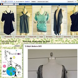 T-Shirt Bolero DIY