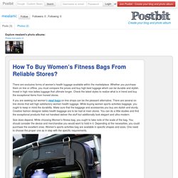 Gym Meal or Food Management Bags