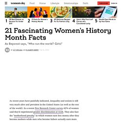 21 Women's History Month Facts — Facts About Women's History