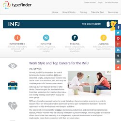 Work Style and Top Careers for the INFJ