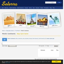 World: Continents