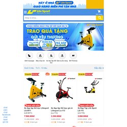 Xe đạp tập thể dục Lifesport chính hãng, trả góp 0%.
