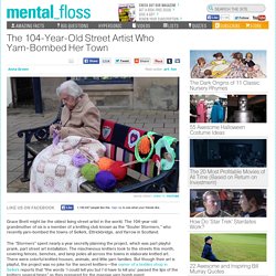 The 104-Year-Old Street Artist Who Yarn-Bombed Her Town ...