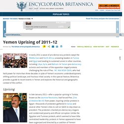 Yemen Uprising of 2011-12