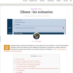 Zibase : les scénarios - Cup Of DIY